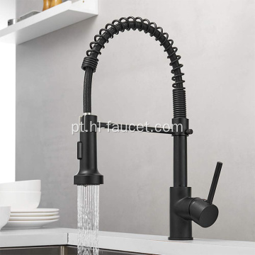 Venda quente de luxo pull-down kitchen faucet pia